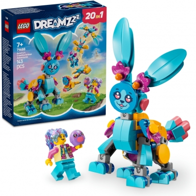 Aventurile creative cu animale ale lui Bunchu 71488 LEGO DREAMZzz