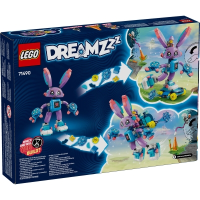 Izzie si iepurasul de gaming Bunchurro 71490 LEGO DREAMZzz