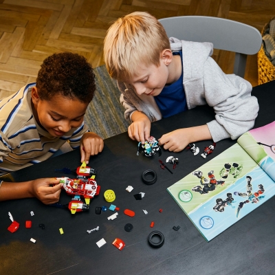 Robotul tigru al lui Cooper si masina hot rod a lui Zero 71497 LEGO DREAMZzz