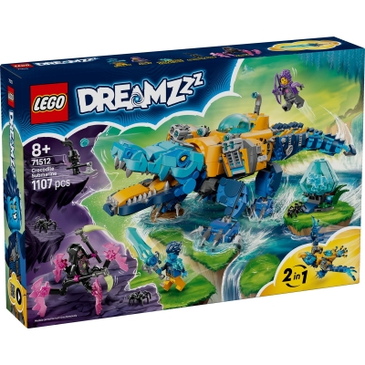 Submarin crocodil 71512 LEGO DREAMZzz