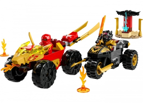 Masina lui Kai si motocicleta lui Ras 71789 LEGO NINJAGO