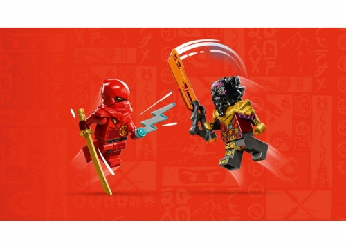 Masina lui Kai si motocicleta lui Ras 71789 LEGO NINJAGO