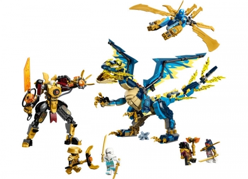 Dragonul Elemental vs. Robotul Imparatesei 71796 LEGO NINJAGO