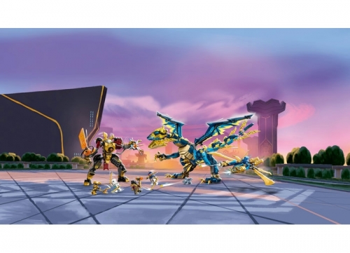 Dragonul Elemental vs. Robotul Imparatesei 71796 LEGO NINJAGO