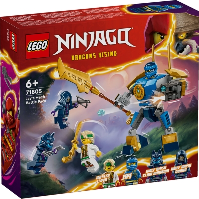 Pachet de lupta: Robotul lui Jay 71805 LEGO Ninjago