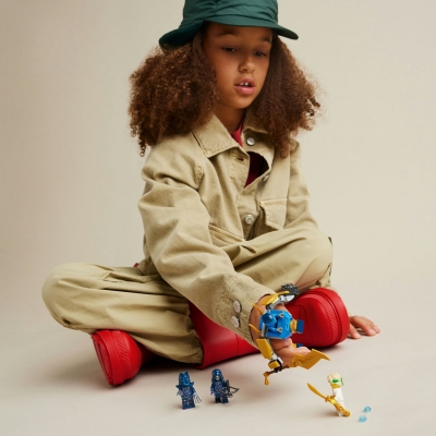 Pachet de lupta: Robotul lui Jay 71805 LEGO Ninjago