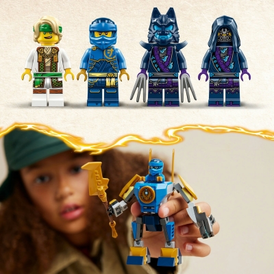 Pachet de lupta: Robotul lui Jay 71805 LEGO Ninjago