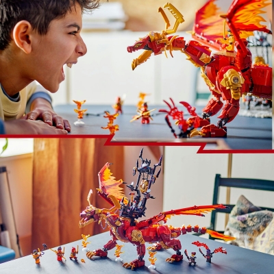 Dragonul-sursa al miscarii 71822 LEGO Ninjago