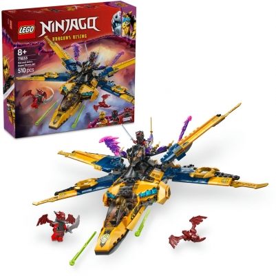 Superavionul cu reactie al lui Ras si Arin 71833 LEGO Ninjago