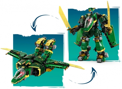 Robotul-avion cu reactie al lui Lloyd 71845 LEGO Ninjago