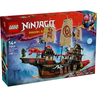 Nava Bounty a Templului 71848 LEGO Ninjago