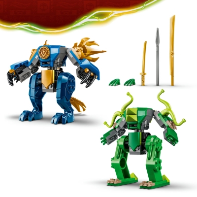 Robotul dragon al lui Jay in lupta 71853 LEGO Ninjago