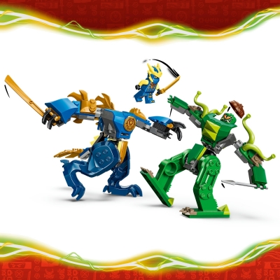 Robotul dragon al lui Jay in lupta 71853 LEGO Ninjago