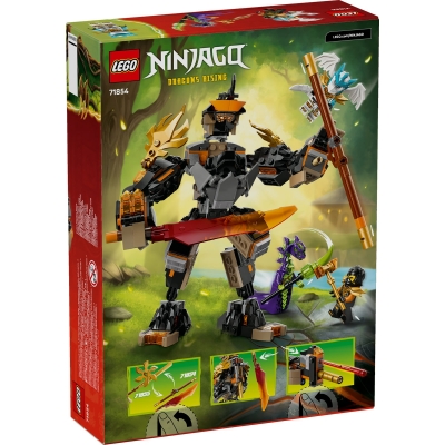 Robotul de misiune al lui Cole si dragonul Zane 71854 LEGO Ninjago