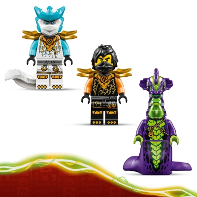 Robotul de misiune al lui Cole si dragonul Zane 71854 LEGO Ninjago