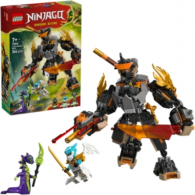 Robotul de misiune al lui Cole si dragonul Zane 71854 LEGO Ninjago