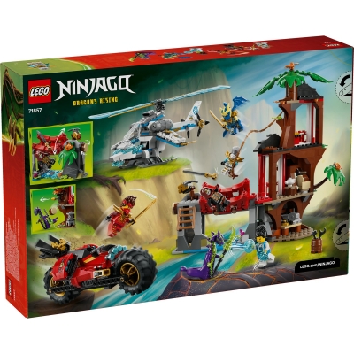 Lupta la casa din copac cu vehicule ninja 71857 LEGO Ninjago