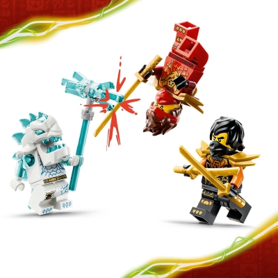 Vehiculele transformabile ale lui Kai si Cole 71864 LEGO Ninjago