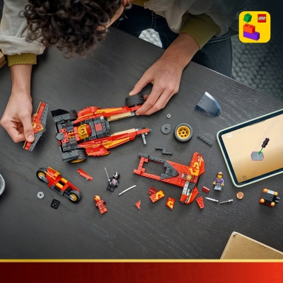 X-1 Ninja Charger la a 15-a aniversare 71867 LEGO Ninjago