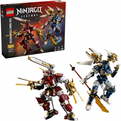 Roboții Titan gemeni 71870 LEGO Ninjago