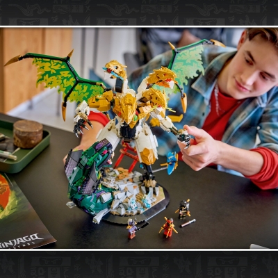 Impresionanta batalie a dragonului 71872 LEGO Ninjago