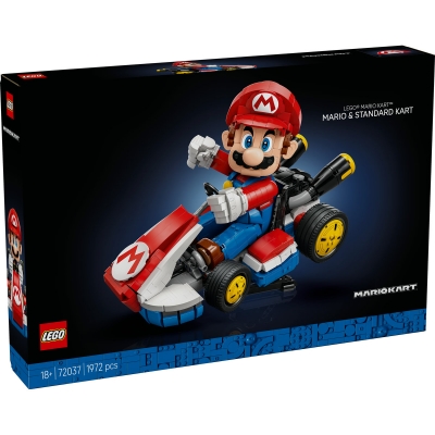 Mario Kart: Mario & Standard Kart 72037 LEGO Super Mario