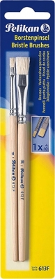Pensule seria 613F, din par de porc, marimea 4 + 10, blister Pelikan