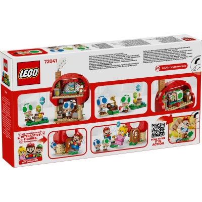 Petrecere acasa la Toad 72041 LEGO Super Mario