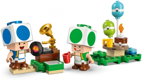 Petrecere acasa la Toad 72041 LEGO Super Mario