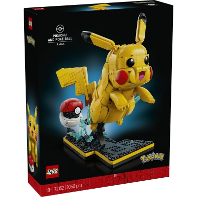 Pikachu si Poke Ball 72152 LEGO Pokemon