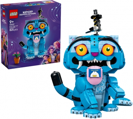 Tigrul Derpy si cotofana Sussie 72537 LEGO KPop Demon Hunters
