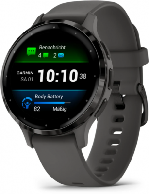 Ceas Garmin Venu 3S Pebble Gray Slate