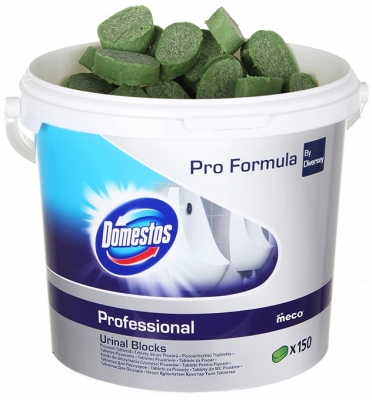 Pastile pisoar Pro-Formula, 150 buc, 3 Kg, Domestos 