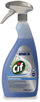 Detergent spray geamuri si suprafete Profesional, 750 ml, Cif 