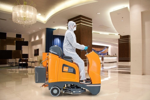 Masina de spalat si uscat pardoseli, complet echipata, Swingo 2100µicro BMS EURO Taski