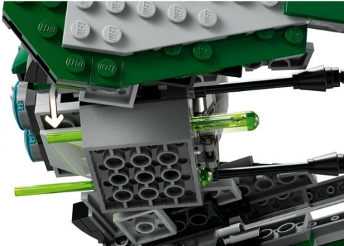 Jedi Starfighter al lui Yoda 75360 LEGO Star Wars