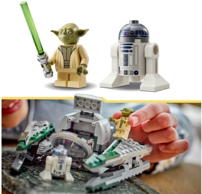 Jedi Starfighter al lui Yoda 75360 LEGO Star Wars