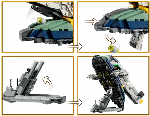 Nava stelara a lui Jango Fett 75433 LEGO Star Wars
