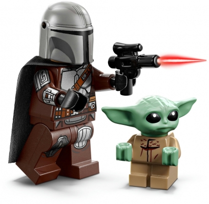 Motocicleta rapida a lui Mandalorian si Grogu 75436 LEGO Star Wars