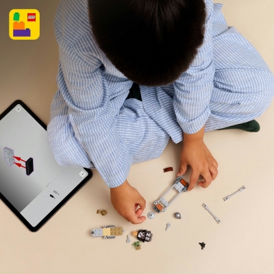 Motocicleta rapida a lui Mandalorian si Grogu 75436 LEGO Star Wars