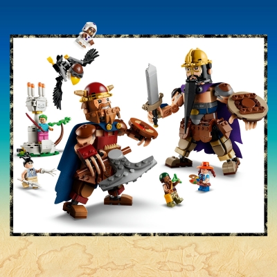 Dorry vs Brogy – Gigantii din Micuta Gradina 75644 LEGO One Piece