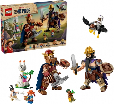 Dorry vs Brogy – Gigantii din Micuta Gradina 75644 LEGO One Piece