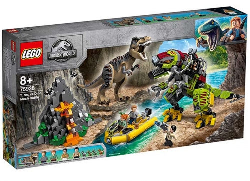 Lupta T. rex contra Dino-Mech 75938 LEGO Jurassic World
