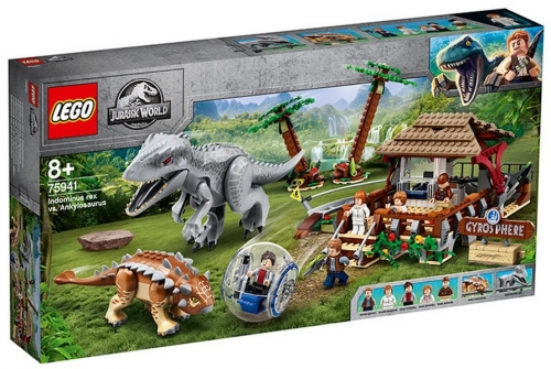 Indominus Rex contra Ankylosaurus 75941 LEGO Jurassic World