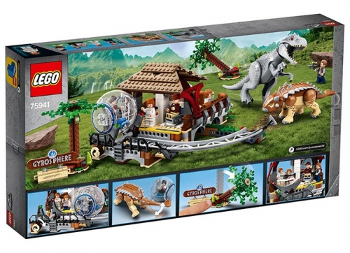 Indominus Rex contra Ankylosaurus 75941 LEGO Jurassic World