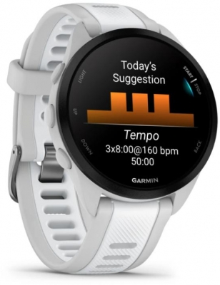 Ceas Garmin Forerunner 165, Grey/White