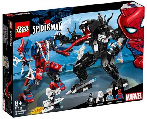 Robotul paianjen contra Venom 76115 LEGO Marvel Super Heroes