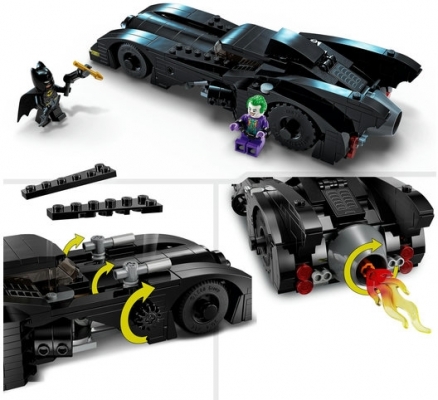 Batmobile: Batman pe urmele lui Joker 76224 LEGO Super Heroes DC