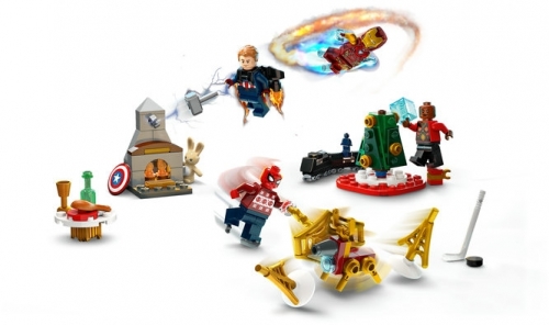 Calendar de Craciun LEGO Marvel Super Heroes 76267 Super Heroes Marvel: 