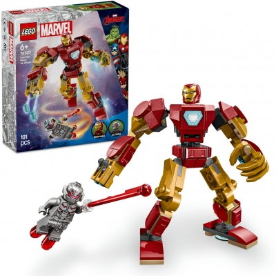Robotul Iron Man vs. Ultron 76307 LEGO Marvel Super Heroes